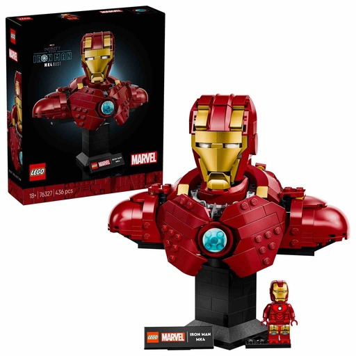 [76327] LEGO MARVEL | Busto de Iron Man MK4- 76327