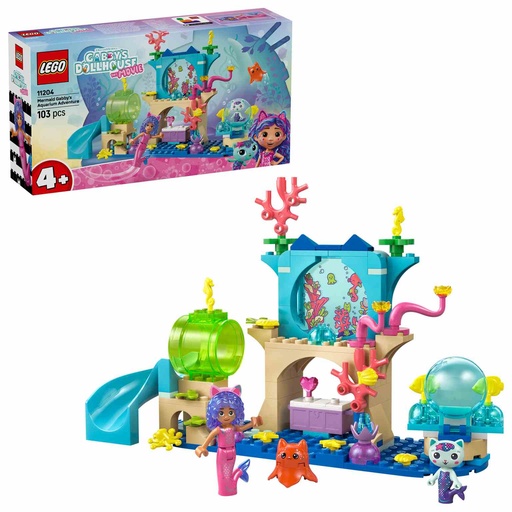 [11204] LEGO Gabby's Dollhouse | Aventura en el Acuario de Gabby Sirena  - 11204