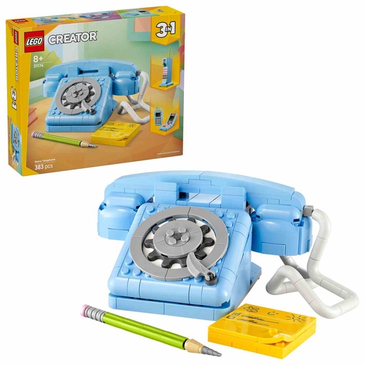 [31174] LEGO CREATOR 3en1 | Teléfono Retro - 31174