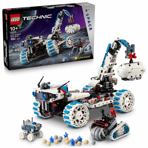 [42211] LEGO Technic | Vehículo Espacial Lunar Outpost™: Róver Lunar  - 42211