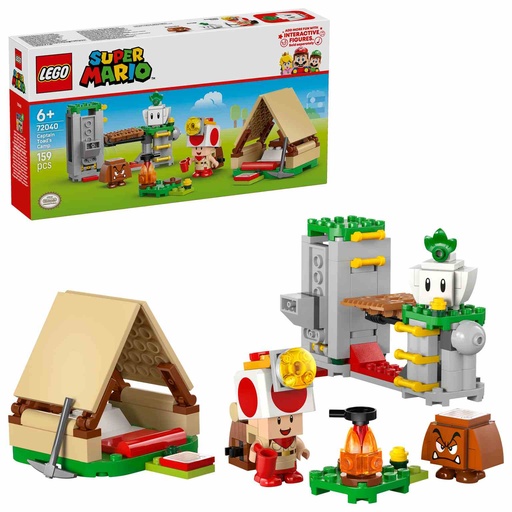 [72040] LEGO Super Mario | De acampada con el Capitán Toad - 72040