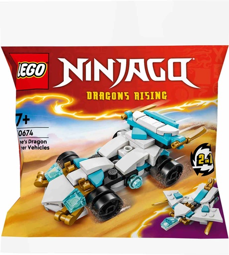 [30674] LEGO NINJAGO | Vehículos de Zane Dragon Power - 30674