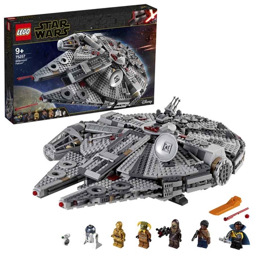 [75257] Lego Star Wars Halcón Milenario 75257