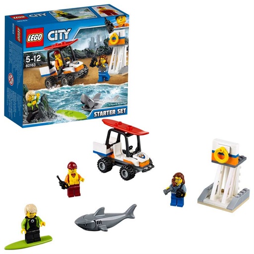 [60163] Lego City Guardacostas Set de introducción 60163