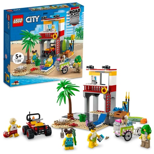 [60328] Lego City Base de Socorristas en la Playa 60328