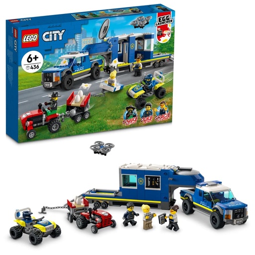 [60315] Lego City Central Móvil de Policía 60315