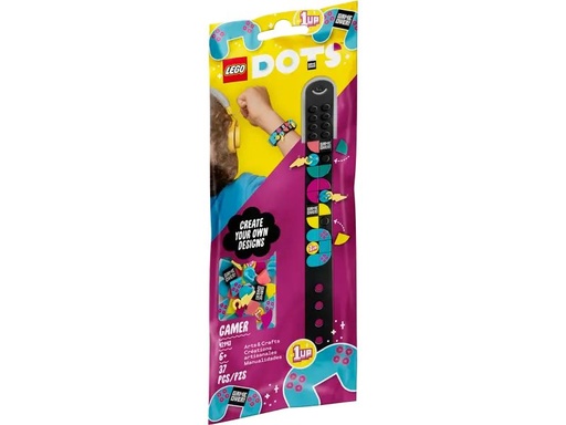 [41943] Lego Dots Pulsera con Amuletos Gamer 41943