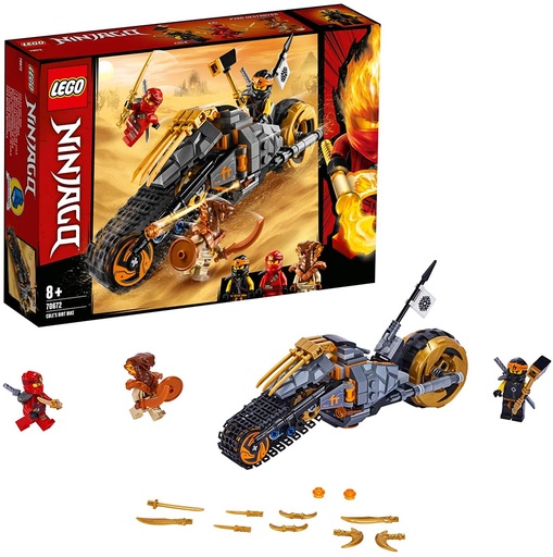 [70672] Lego Ninjago Moto Todoterreno de Cole 70672