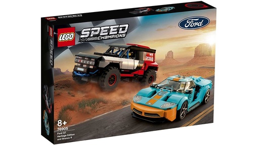 [76905] Lego Speed Champions Ford GT Heritage Edition y Bronco R 76905