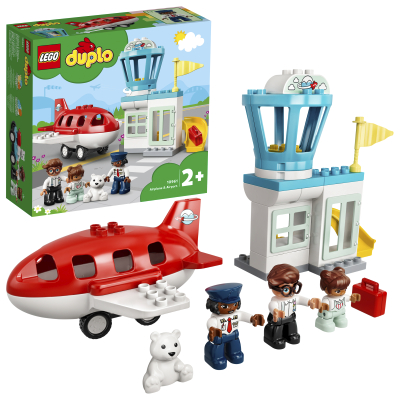 [10961] Lego Duplo Avión y Aeropuerto 10961