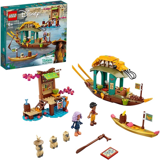 [43185] Lego Disney Princess Barco de Boun 43185