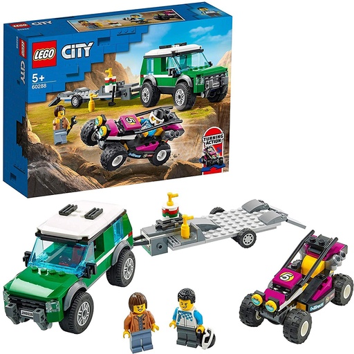 [60288] Lego City Furgoneta de Transporte del Buggy de Carreras 60288