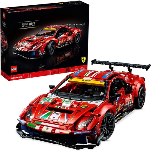 [42125] Lego Technic Ferrari 488 GTE “AF Corse #51” 42125