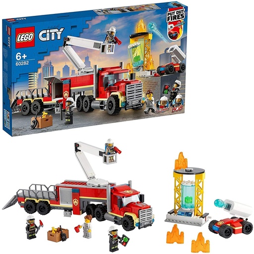 [60282] Lego City Unidad de Control de Incendios 60282