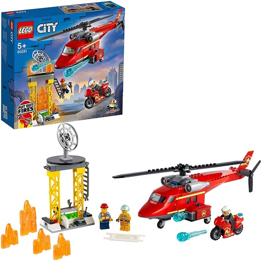 [60281] Lego City Helicóptero de Rescate de Bomberos 60281