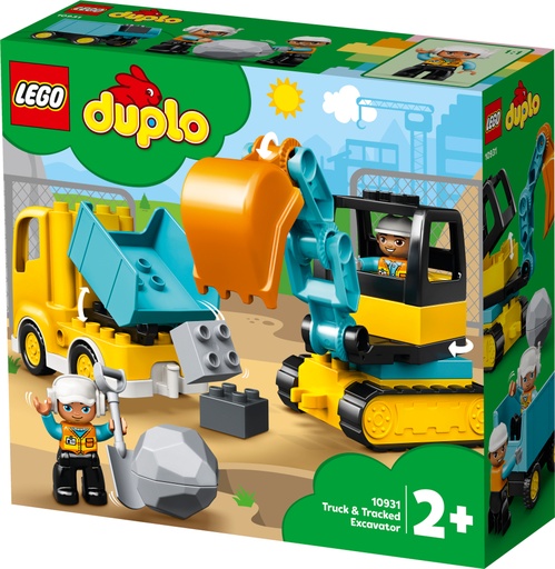 [10931] Lego Duplo Camión y Excavadora con Orugas 10931