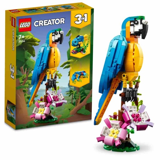 [31136] ‎Lego Creator Loro Exótico 31136