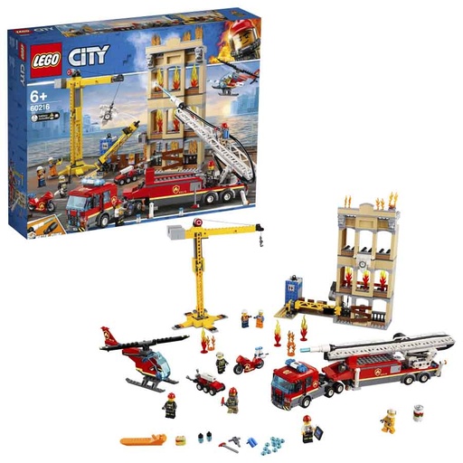 [60216] Lego City Brigada de Bomberos del Distrito Centro 60216